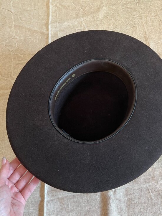 Goorin Bros Wide Brim Bowler Hat - Wool, brown. main image 4